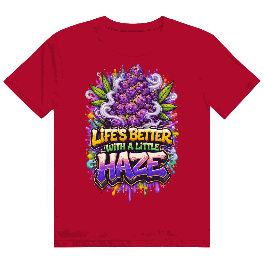 Heavy Cotton T-Shirt - Life is better with Haze | Division420®