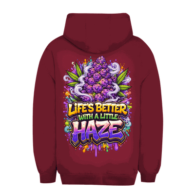 Unisex Oversize Hoodie - Life is better with Haze | Division420®