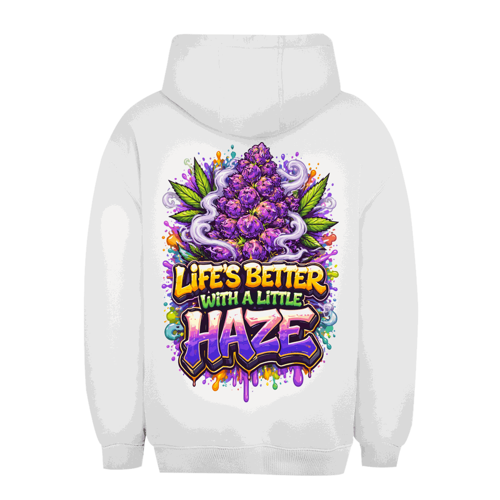 Unisex Oversize Hoodie von Division420 in urbanem Style mit Kapuze und Kängurutasche