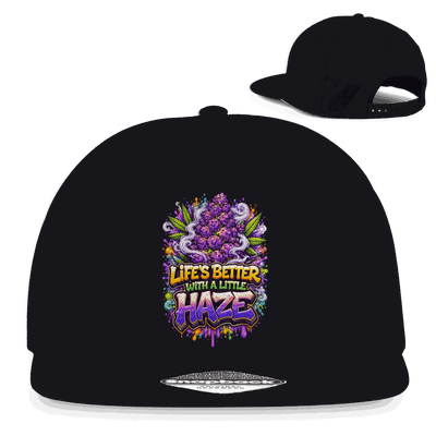 Snapback Rapper Cap - Life is better with Haze | Division420®