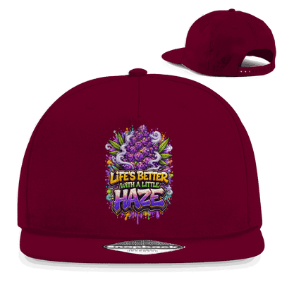 Snapback Rapper Cap - Life is better with Haze | Division420®