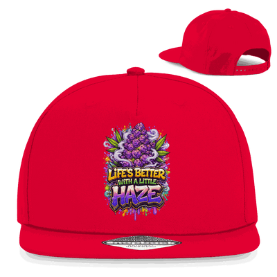 Snapback Rapper Cap - Life is better with Haze | Division420®
