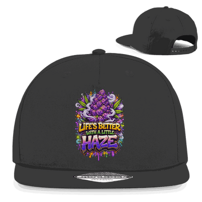 Snapback Rapper Cap - Life is better with Haze | Division420®