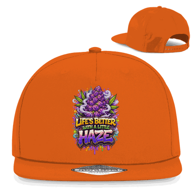 Snapback Rapper Cap - Life is better with Haze | Division420®