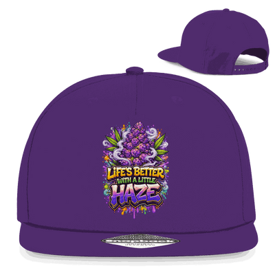 Snapback Rapper Cap - Life is better with Haze | Division420®