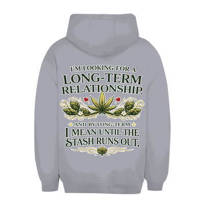 Unisex Oversize Hoodie Long Term von Division420 in entspanntem urbanem Stil