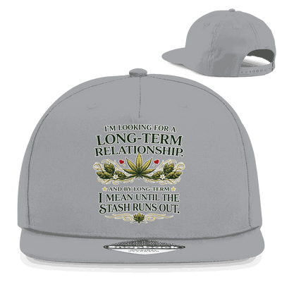 Division420 Snapback Cap Long Term aus Baumwoll-Twill mit retro Snapback-Verschluss und urbanem 5-Panel Design