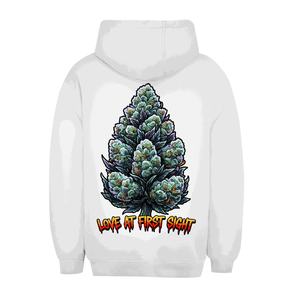 Unisex Oversize Hoodie von Division420 in urbanem Stil mit Kapuze und Kängurutasche