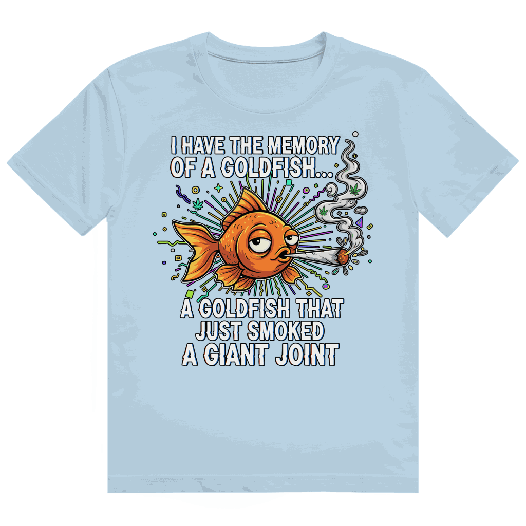 Heavy Cotton T-Shirt - Memory of a Goldfish | Division420®