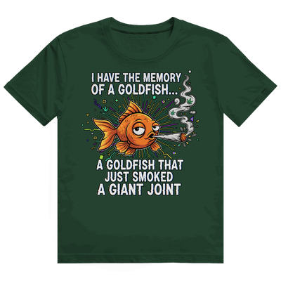 Heavy Cotton T-Shirt - Memory of a Goldfish | Division420®