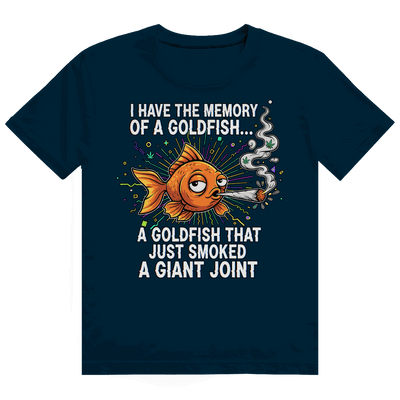 Heavy Cotton T-Shirt - Memory of a Goldfish | Division420®