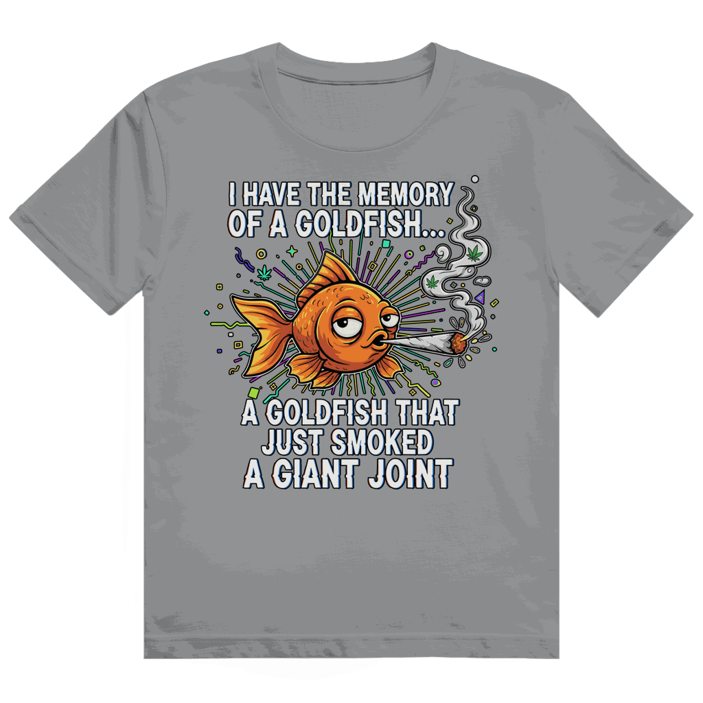 Heavy Cotton T-Shirt - Memory of a Goldfish | Division420®