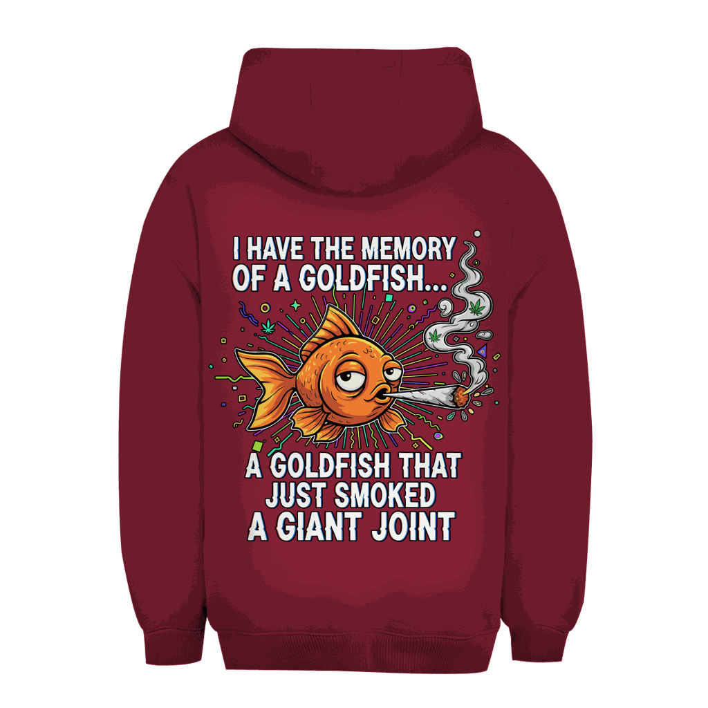 Unisex Oversize Hoodie - Memory of a Goldfish | Division420®