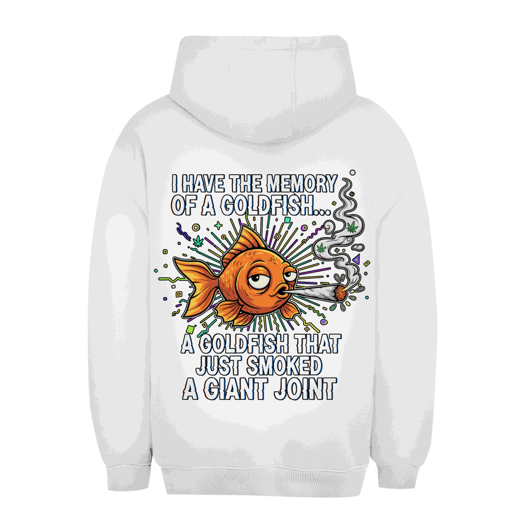 Unisex Oversize Hoodie - Memory of a Goldfish | Division420®