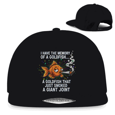 Snapback Rapper Cap - Memory of a Goldfish | Division420®