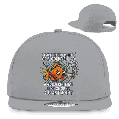 Snapback Rapper Cap - Memory of a Goldfish | Division420®