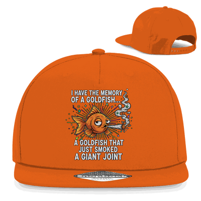 Snapback Rapper Cap - Memory of a Goldfish | Division420®