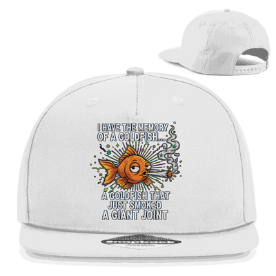 Snapback Rapper Cap - Memory of a Goldfish | Division420®