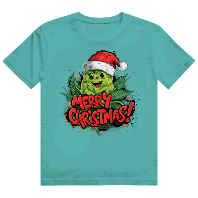 Heavy Cotton T-Shirt - Merry Christmas Bud | Division420®
