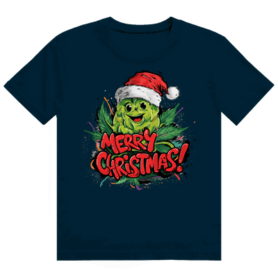 Heavy Cotton T-Shirt - Merry Christmas Bud | Division420®