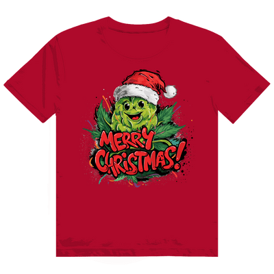 Heavy Cotton T-Shirt - Merry Christmas Bud | Division420®