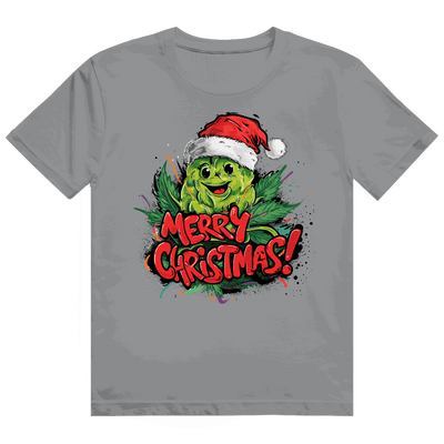 Heavy Cotton T-Shirt - Merry Christmas Bud | Division420®