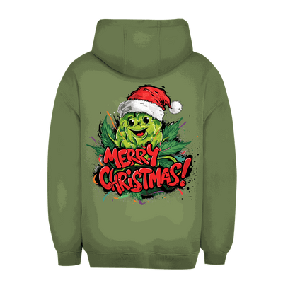 Unisex Oversize Hoodie - Merry Christmas Bud | Division420®