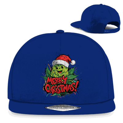 Snapback Rapper Cap - Merry Christmas Bud | Division420®