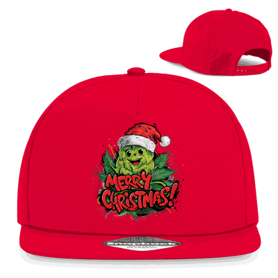 Snapback Rapper Cap - Merry Christmas Bud | Division420®
