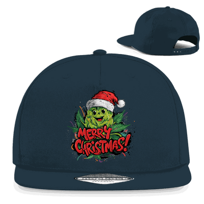 Snapback Rapper Cap - Merry Christmas Bud | Division420®