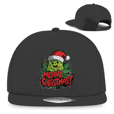 Snapback Rapper Cap - Merry Christmas Bud | Division420®