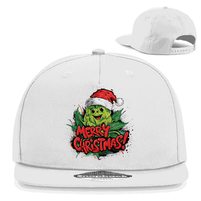 Snapback Rapper Cap - Merry Christmas Bud | Division420®