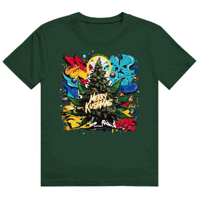 Heavy Cotton T-Shirt - Merry Kushmas | Division420®