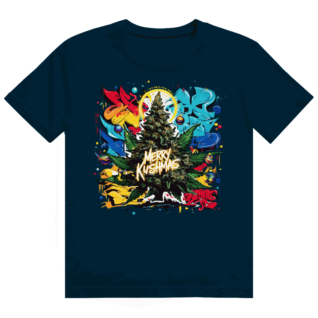 Heavy Cotton T-Shirt - Merry Kushmas | Division420®