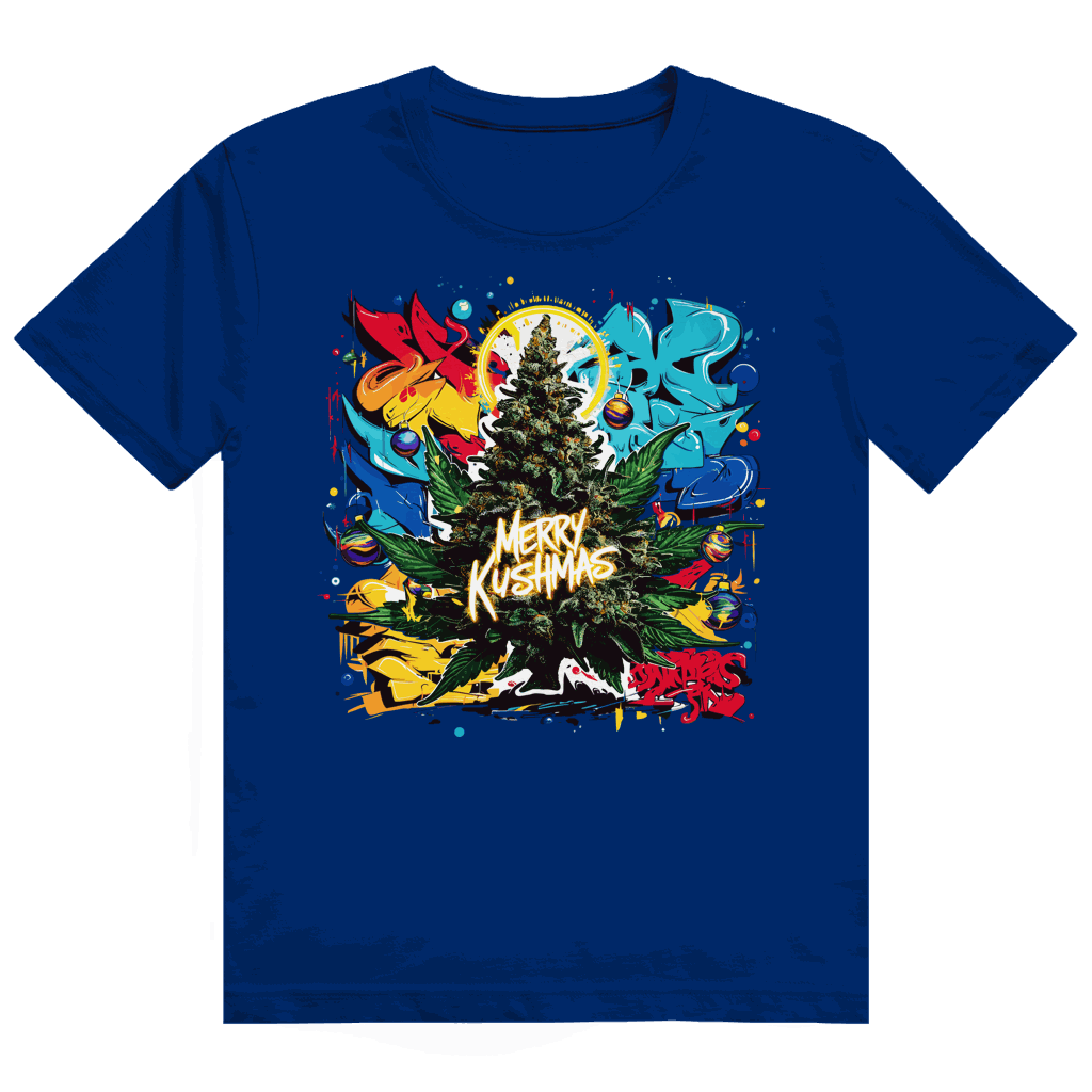Heavy Cotton T-Shirt - Merry Kushmas | Division420®