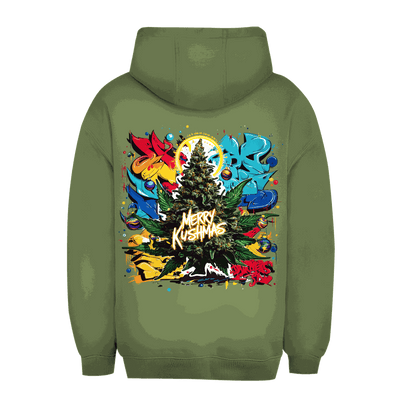 Unisex Oversize Hoodie - Merry Kushmas | Division420®