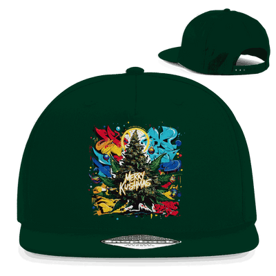 Snapback Rapper Cap - Merry Kushmas | Division420®