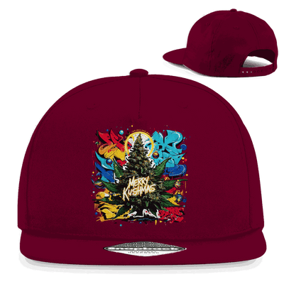 Snapback Rapper Cap - Merry Kushmas | Division420®