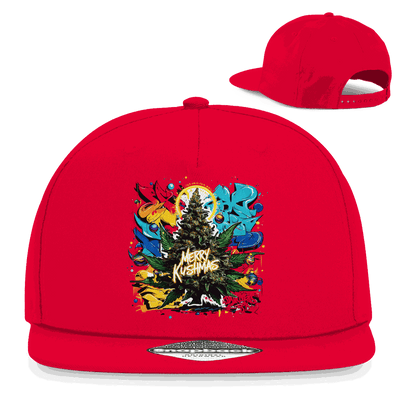 Snapback Rapper Cap - Merry Kushmas | Division420®