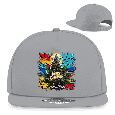Snapback Rapper Cap - Merry Kushmas | Division420®