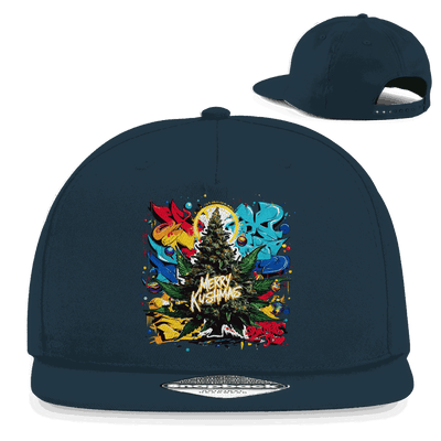 Snapback Rapper Cap - Merry Kushmas | Division420®