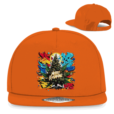 Snapback Rapper Cap - Merry Kushmas | Division420®