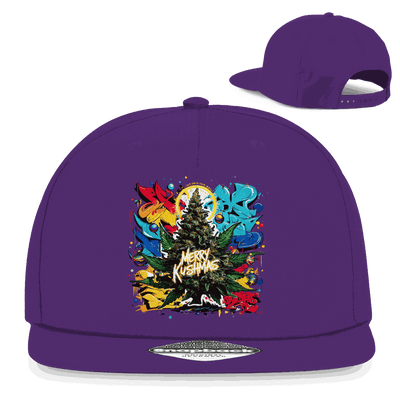 Snapback Rapper Cap - Merry Kushmas | Division420®