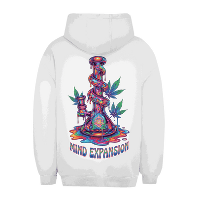 Unisex Oversize Hoodie Mind Expansion von Division420 in Urban Style mit Kapuze und Kängurutasche