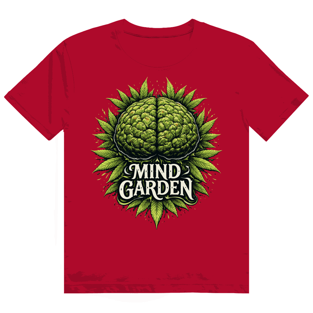 Heavy Cotton T-Shirt - Mind Garden Art Print | Division420®
