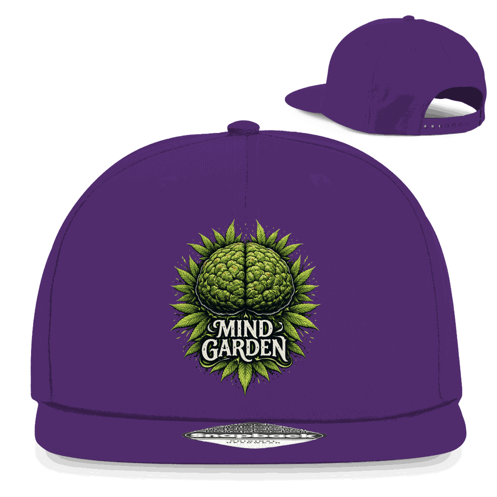 Snapback Rapper Cap - Mind Garden Art Print | Division420®