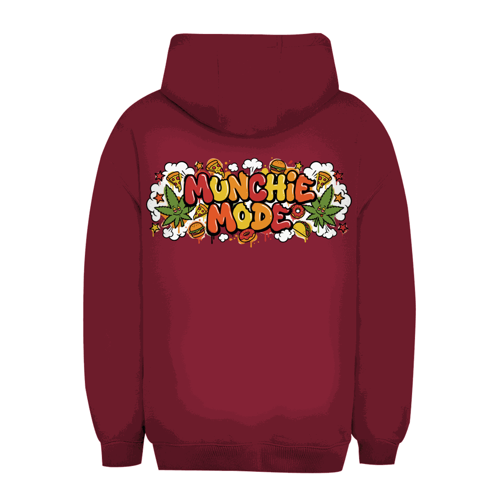 Unisex Oversize Hoodie von Division420 mit Kapuze und Kängurutasche in urbanem Stil