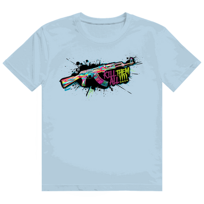 Heavy Cotton T-Shirt - Kill Them All Art Print | Division420®