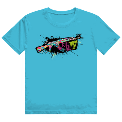 Heavy Cotton T-Shirt - Kill Them All Art Print | Division420®