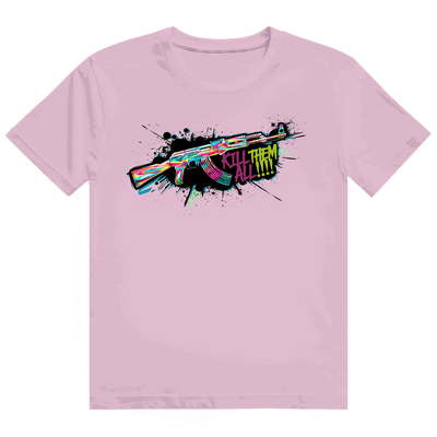 Heavy Cotton T-Shirt - Kill Them All Art Print | Division420®